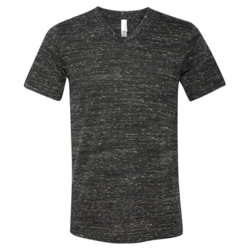 Unisex Textured Jersey V-Neck Tee Thumbnail