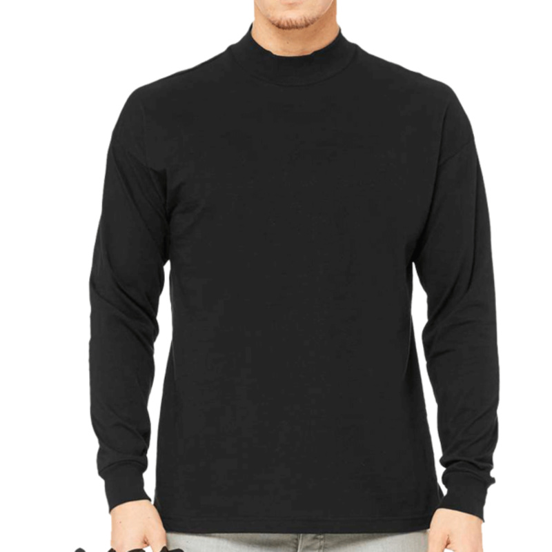 FWD Fashion Mock Neck Long Sleeve Tee Thumbnail