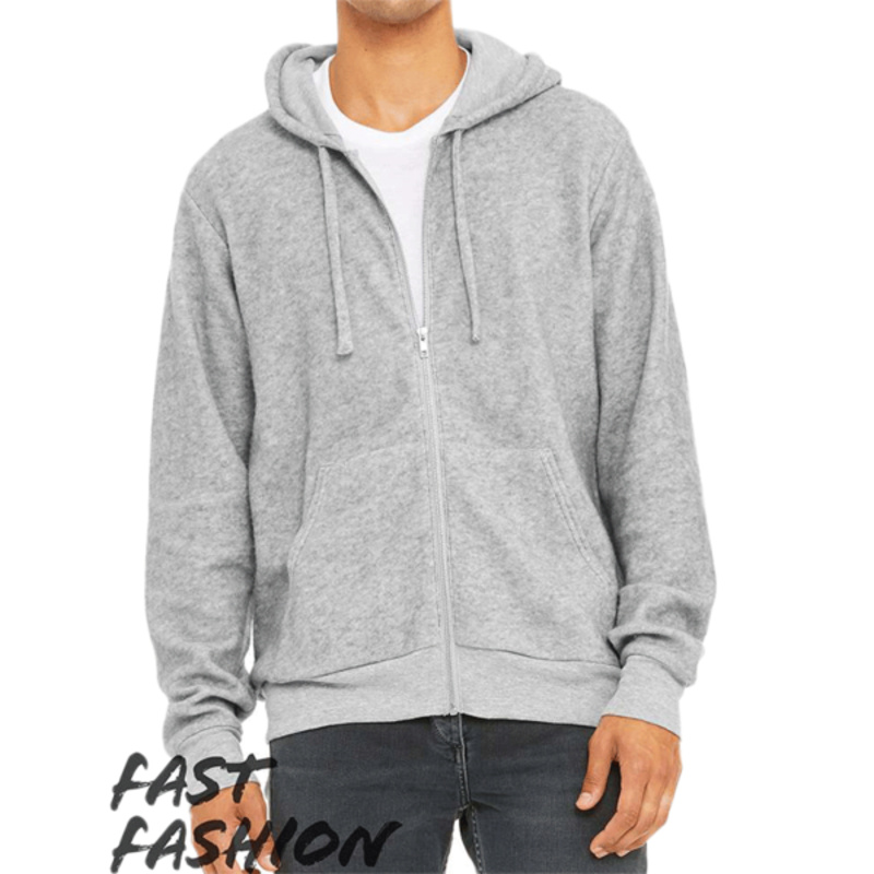 FWD Fashion Sueded Fleece Full-Zip Hoodie Thumbnail